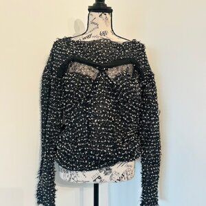 Nina Ricci - Beautiful Wool & Silk Top, Paris, EU 36